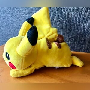 TOMY Pokémon XY Trainers Shoulder Ride Happy Talking Pikachu Plush Stuffed Toy
